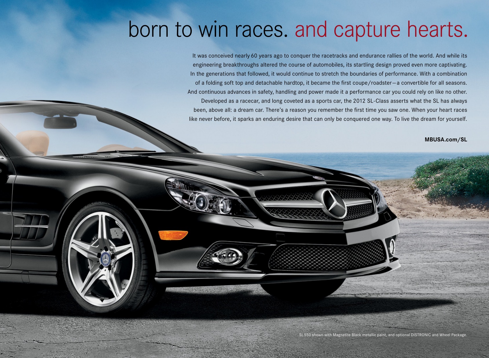 2012 Mercedes-Benz SL Brochure Page 1